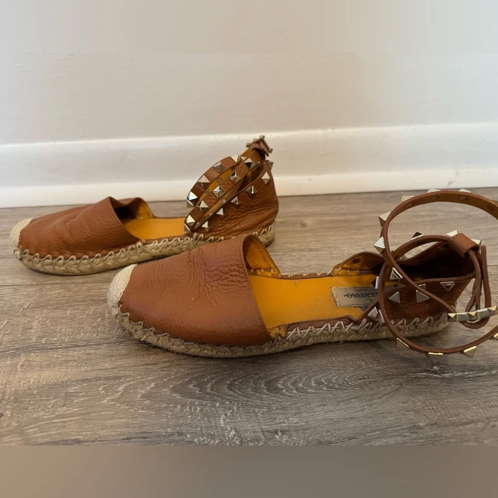 Valentino Rockstud Espadrilles